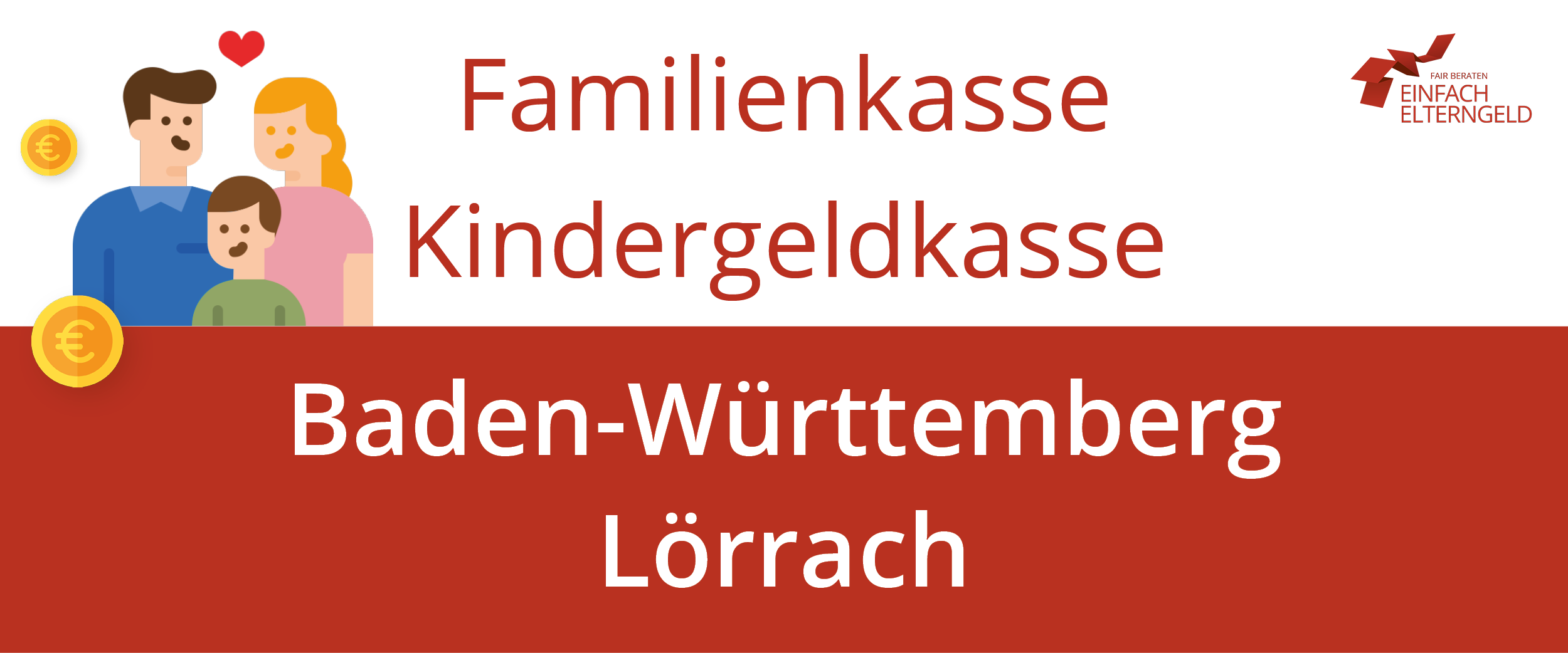 Familienkasse Kindergeldkasse Baden-Württemberg Lörrach - So erreichen Sie Ihre Familienkasse.