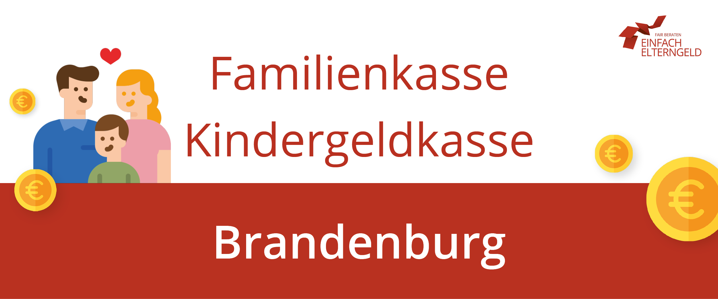 Die Familienkasse Brandenburg stellen wir Ihnen auf dieser Seite vor.
