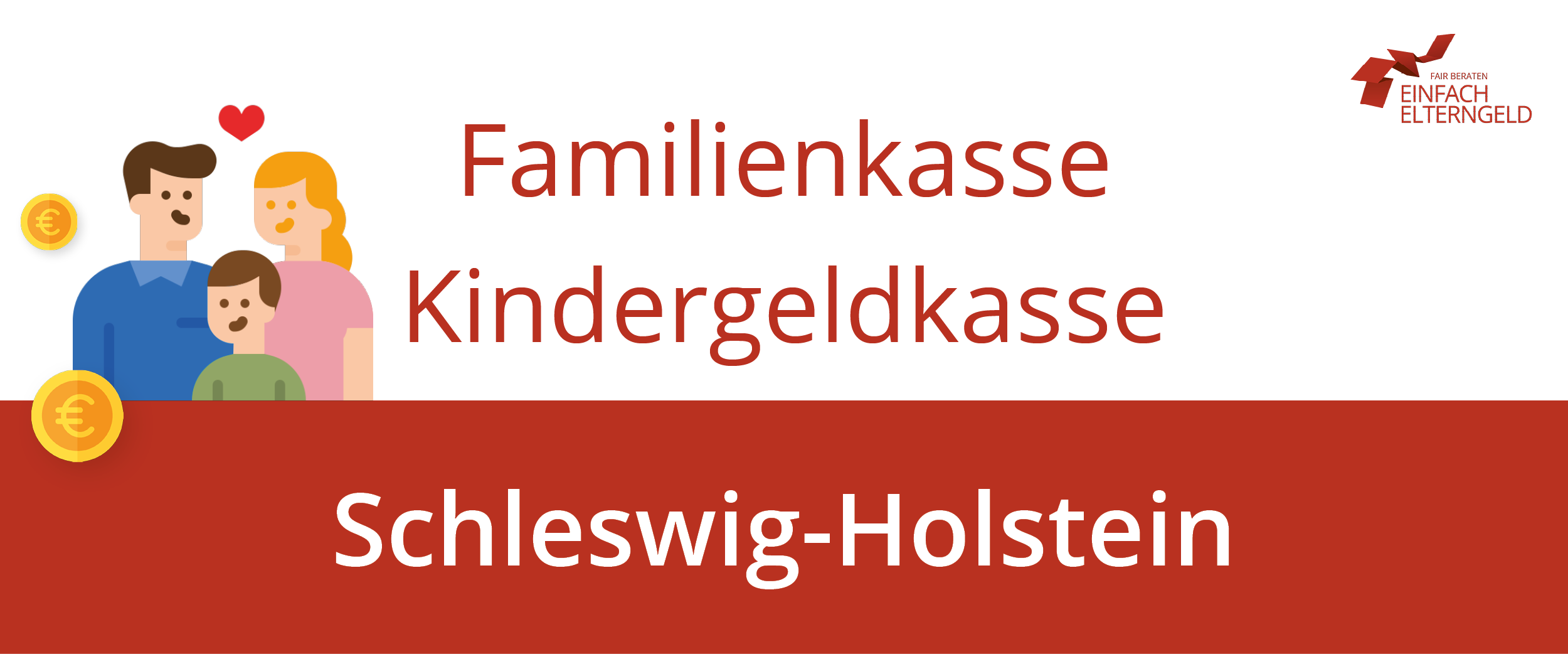 Die Familienkasse Schleswig-Holstein erreichen Sie unter diesen Adressen.