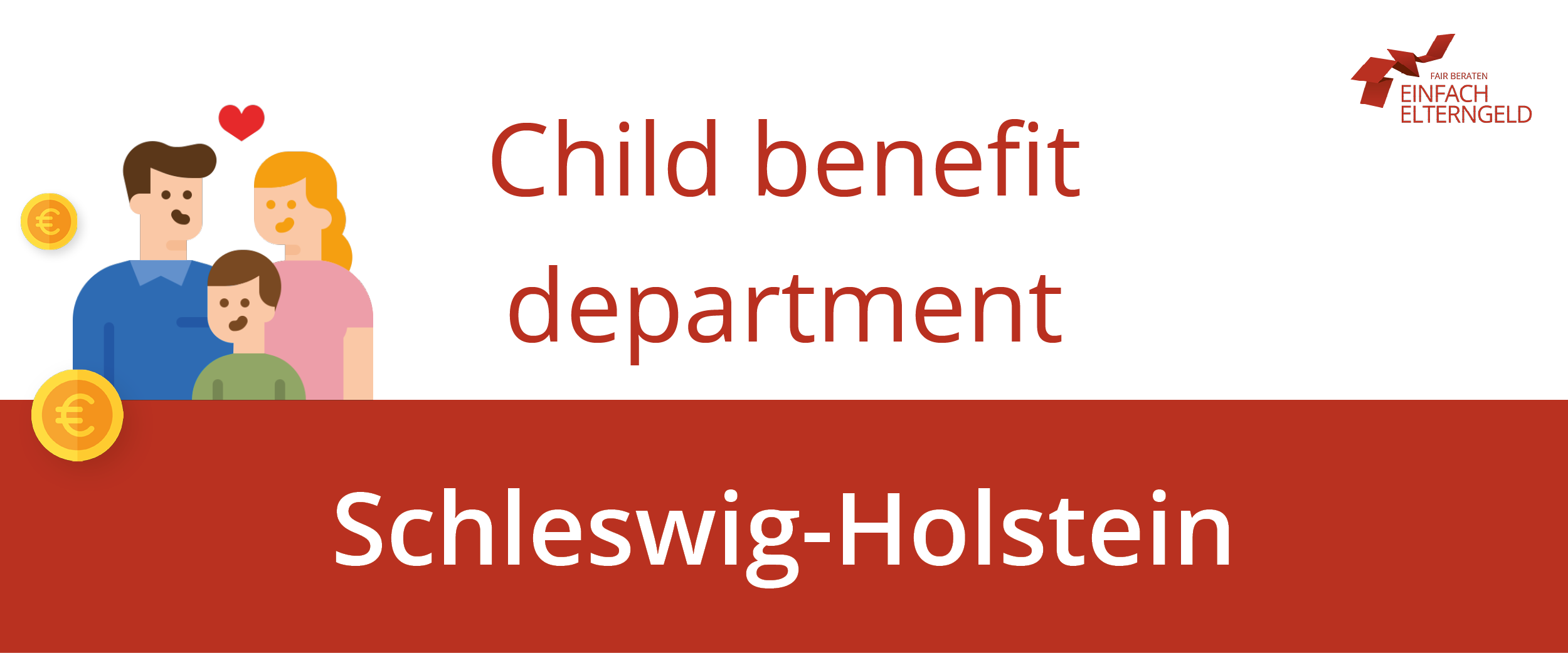 We introduce you to the child benefit department of Schleswig-Holstein.