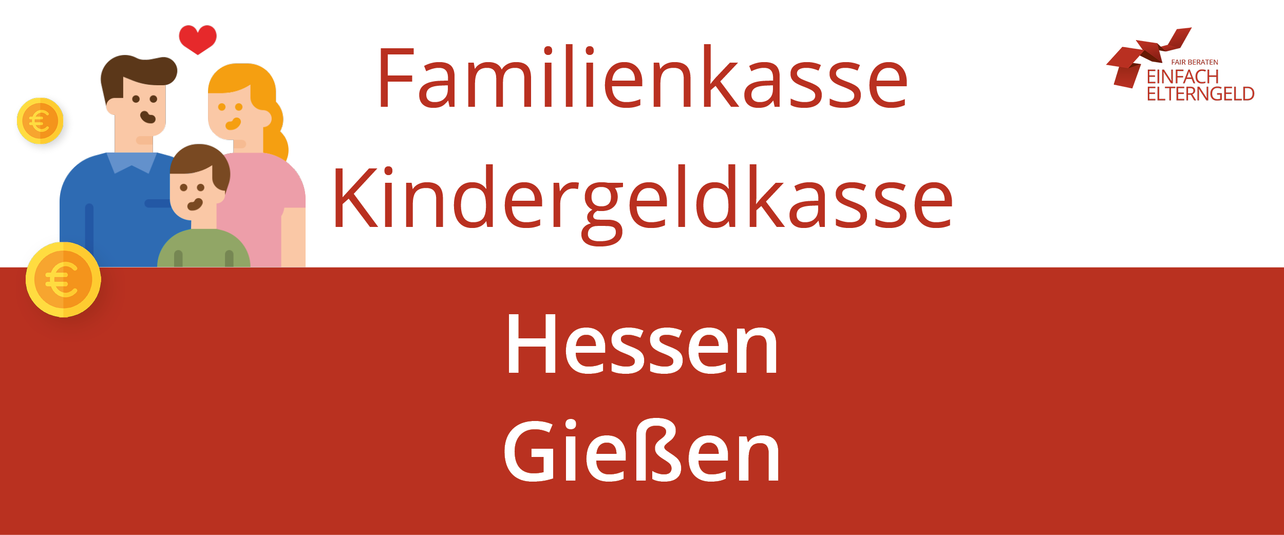 Wir stellen Ihnen die Familienkasse Kindergeldkasse Hessen Giessen vor.